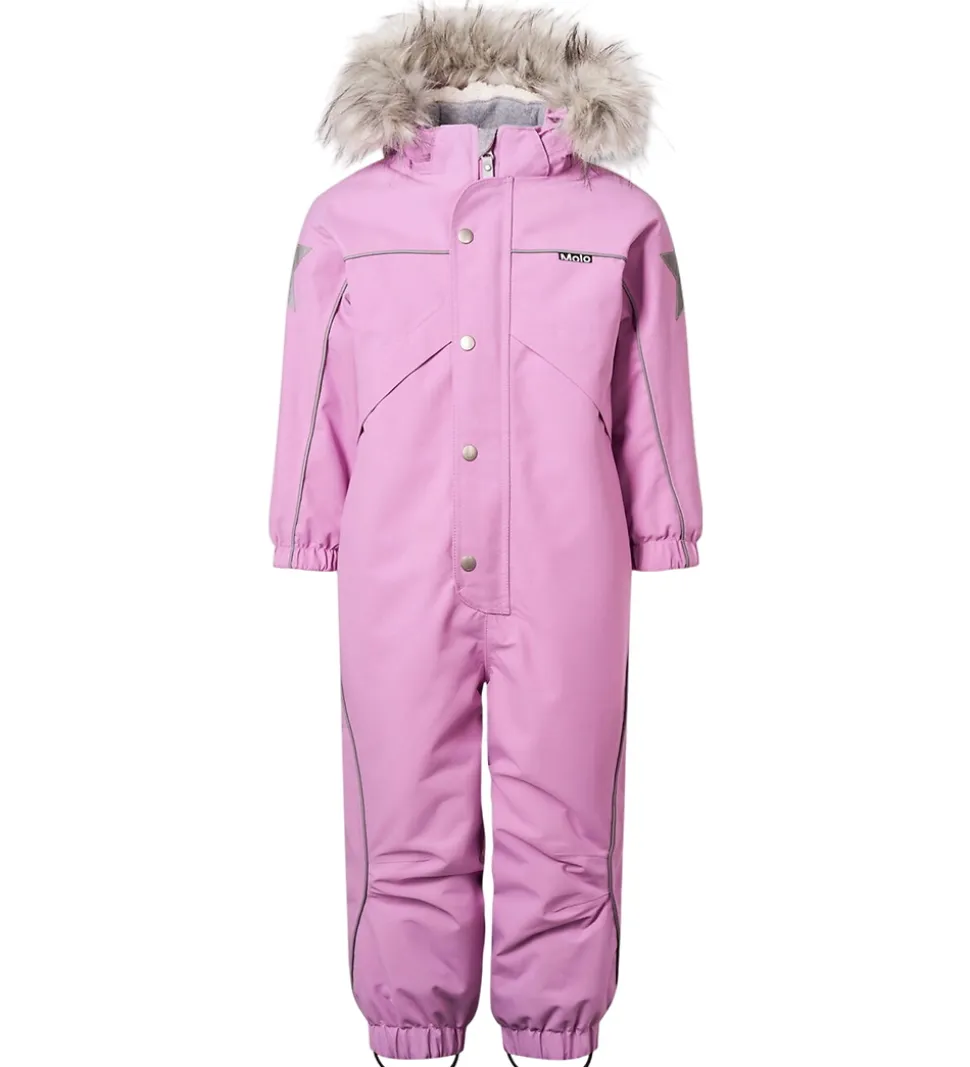 Molo Flyverdragt - Polaris Fur - Purple Ray
