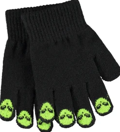 Molo Handsker - Strik - Kaapo - Sort m. Aliens