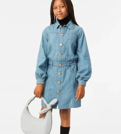 Molo Kjole - Chaya - Washed Denim Blue