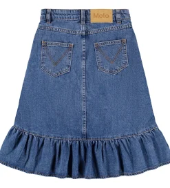 Molo Nederdel - Denim - Belinda - Mid Blue Denim