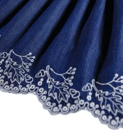 Molo Nederdel - Denim - Bitta - Oak Embroidery