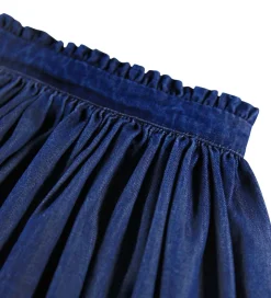 Molo Nederdel - Denim - Bitta - Oak Embroidery