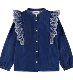Molo Skjorte - Denim - Raphaella - Oak Embroidery