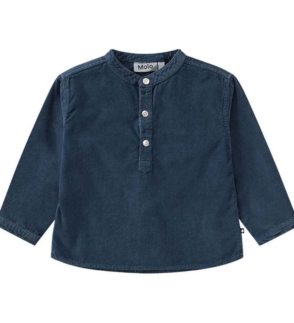 Molo Skjorte - Fløjl - Enoz - Calm Fjord