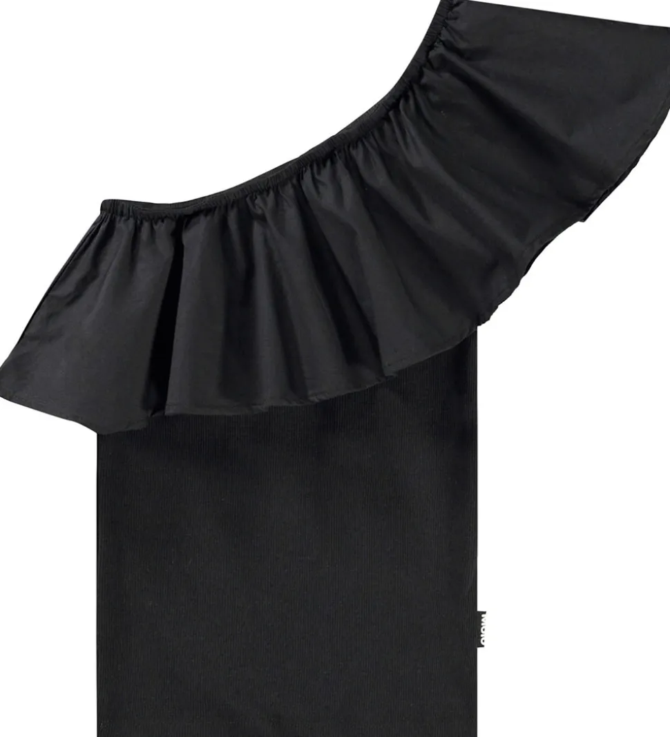 Molo Top - Rib - Rebecca - Sort
