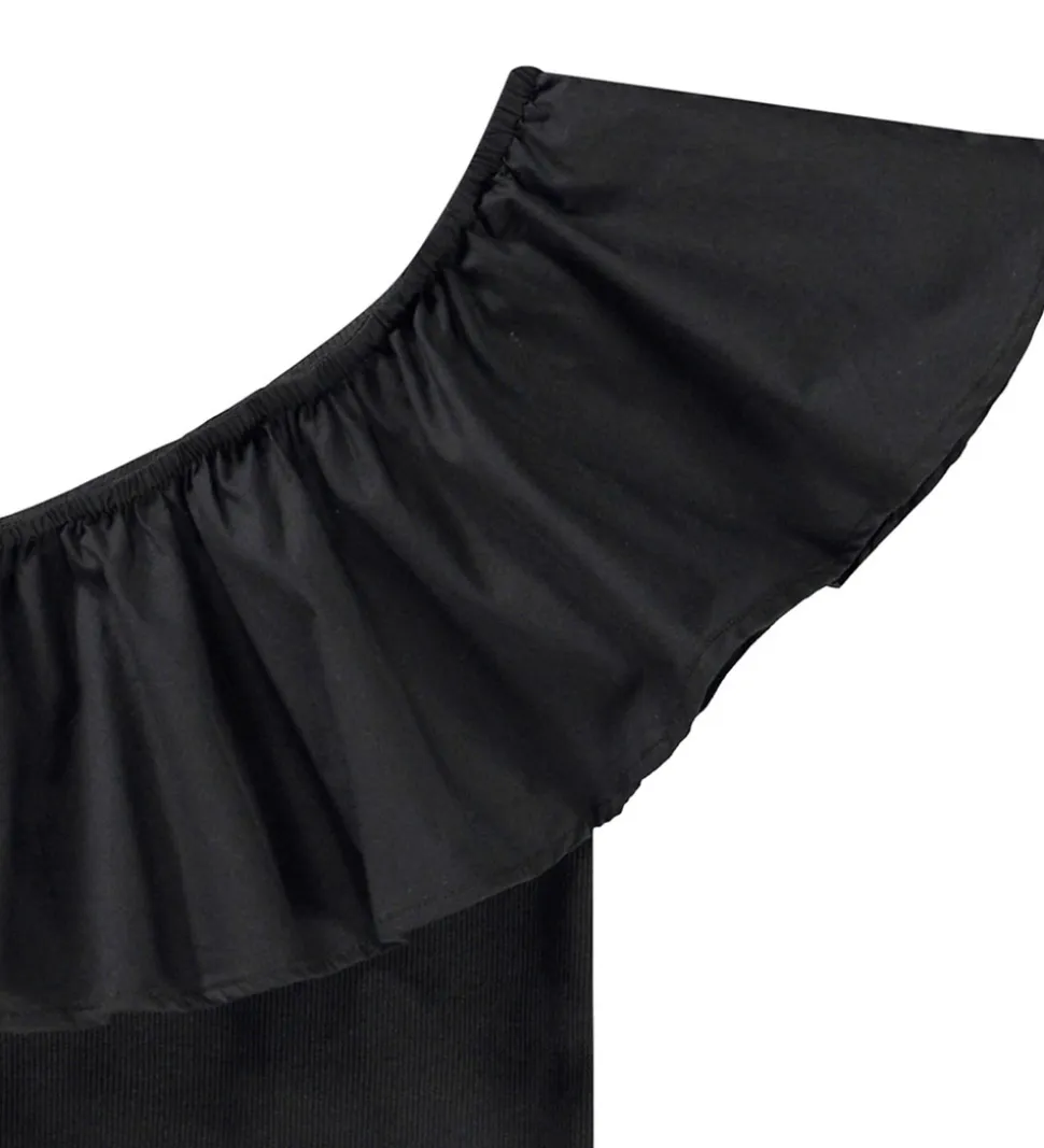 Molo Top - Rib - Rebecca - Sort