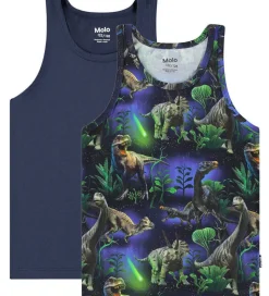 Molo Undertrøjer - Jayden - 2-pak - Dino Galaxy