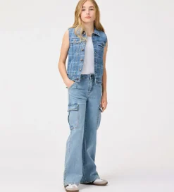 Molo Vest - Denim - Hertha - Washed Check