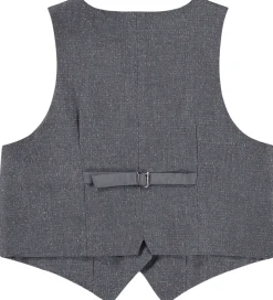 Molo Vest - Hollie - Grey Silver Check