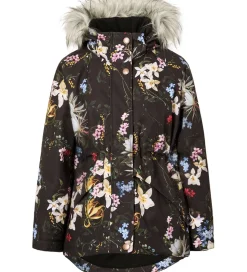 Molo Vinterjakke - Cathy Fur - Paisley Flowers