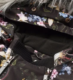 Molo Vinterjakke - Hopla Fur - Paisley Flowers