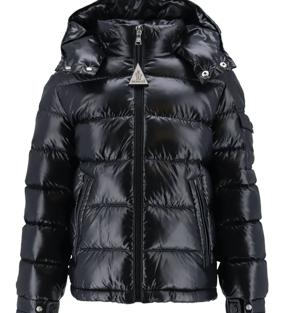 Moncler Dunjakke - Moncler Maya - Sort