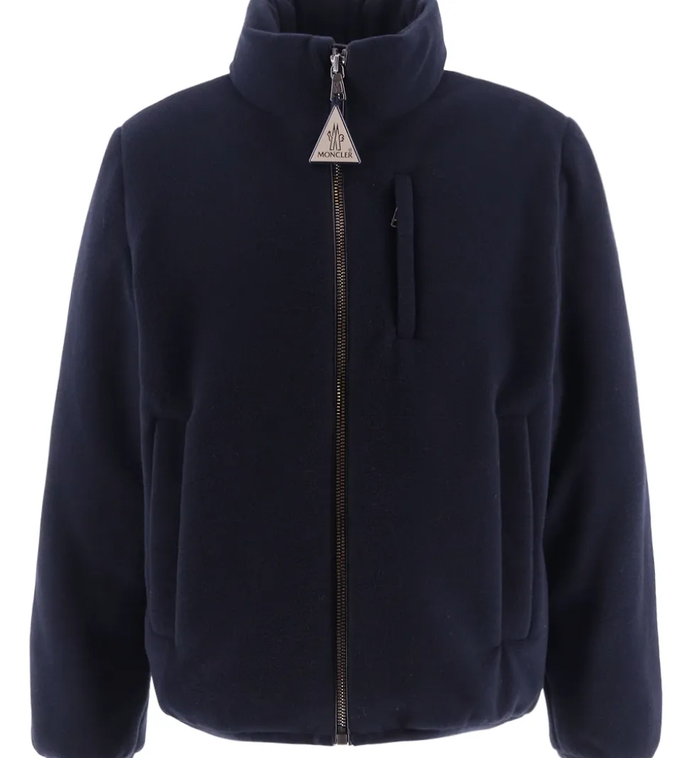 Moncler Dunjakke m. Fleece - Bacui - Navy