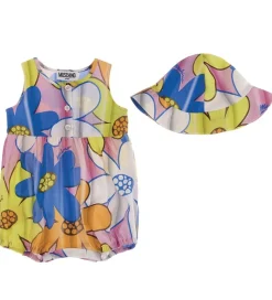 Moschino Sommerdragt/Sommerhat - Pink Flowers