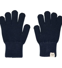 MP Handsker - Uld - Comfy - 2-pak - Mix Lysegråmeleret/Peacoat B