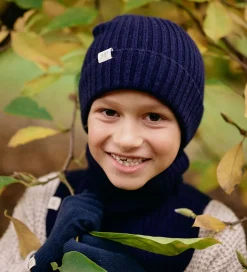 MP Handsker - Uld - Uppsala - Peacoat Blue