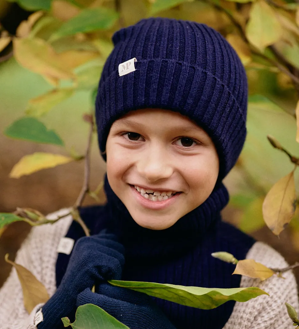 MP Handsker - Uld - Uppsala - Peacoat Blue