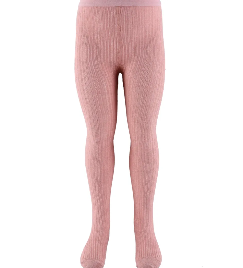 MP Strømpebukser - Banbus - Celosia Glitter - Silver Pink