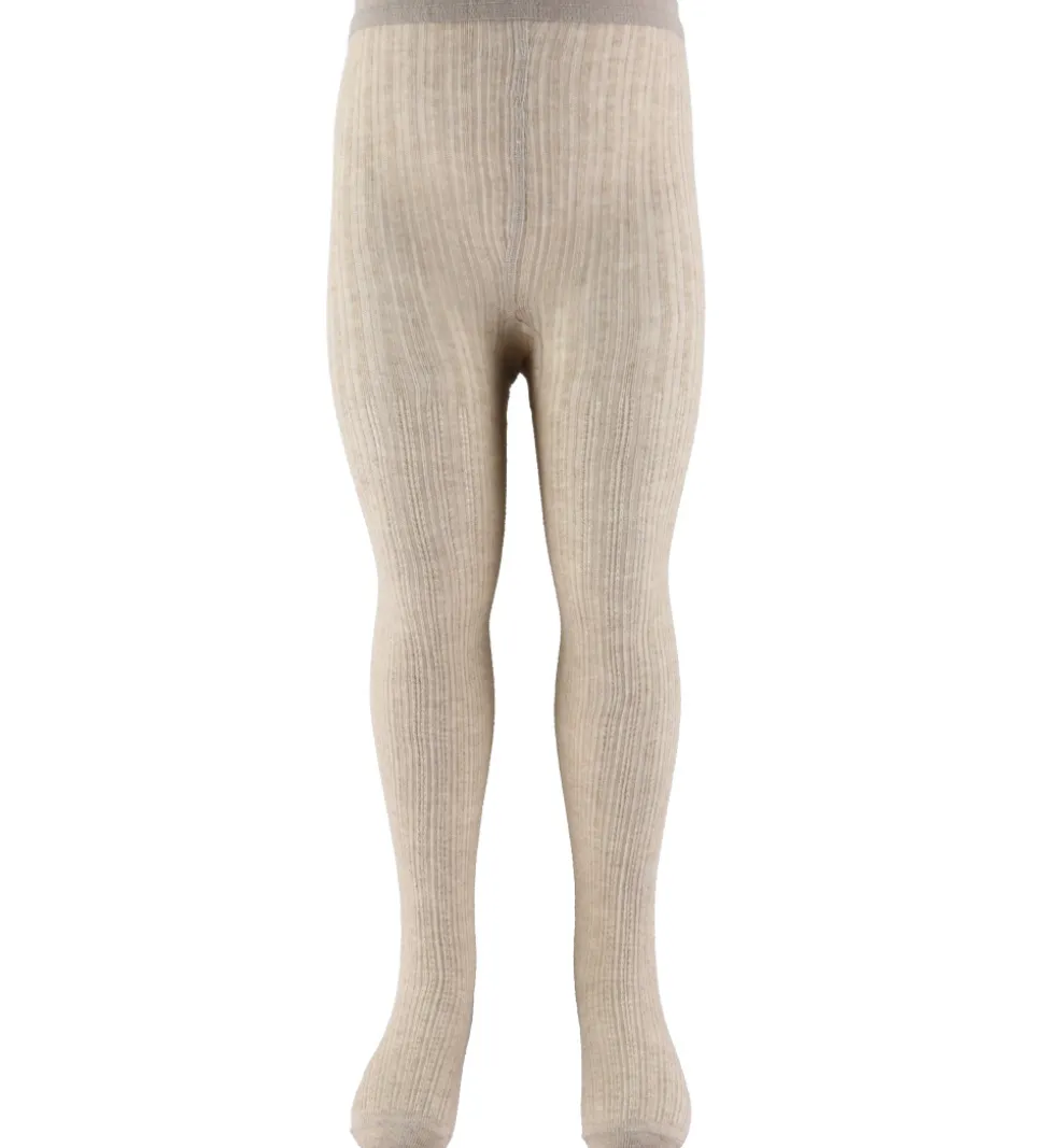 MP Strømpebukser - Inger - Beige Meleret
