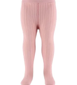 MP Strømpebukser - Rib - Silver Pink