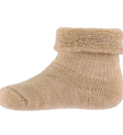 MP Strømper - Uld - Camel Melange