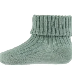 MP Strømper - Uld - Rib - Lily Pad