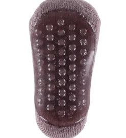 MP Strømper m. Antiskrid - Uld - Dark Purple Dove