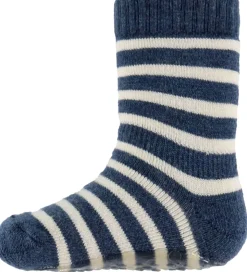 MP Strømper m. Antiskrid - Uld - Elis - Dark Denim Melange