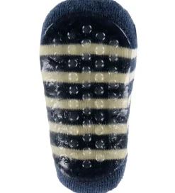 MP Strømper m. Antiskrid - Uld - Elis - Dark Denim Melange