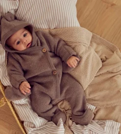 Müsli Køredragt - Uld - Walnut Melange