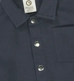 Müsli Skjorte - Twill Baby - Night Blue