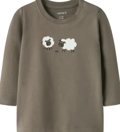 Name It Bluse - NbmVobbi - Walnut/Sheep