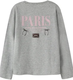 Name It Bluse - NkfRaris - Grey Melange