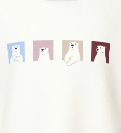 Name it Bluse - NmfVix - Cloud Dancer/Polar Bears