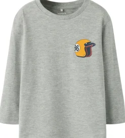 Name It Bluse - Nmmradolf - Grey Melange