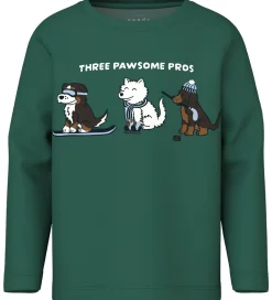 Name it Bluse - NmmVux - Bistro Green/Ice Dogs