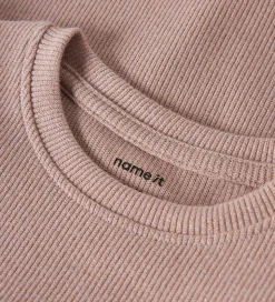 Name It Bluse - Rib - NmfSiclo - Glitter - Keepsake Lilac