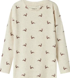 Name It Bluse - Rib - NmnRoko - Peyote Melange