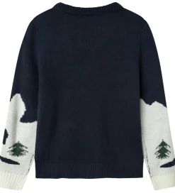 Name It Bluse - Strik - NknRebo - Navy Blazer