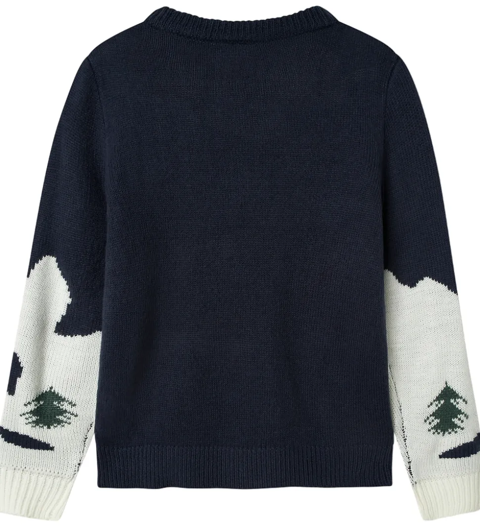 Name It Bluse - Strik - NknRebo - Navy Blazer