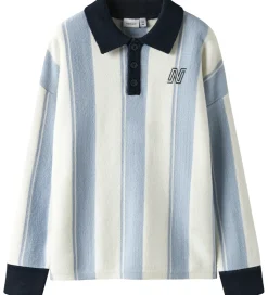 Name it Bluse - Strik - Viskoseblanding - NkmSima - Kentucky Blu