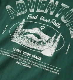 Name It Bluser - NkmVux - 2-Pak - Grey Melange/Bistro Green Adve