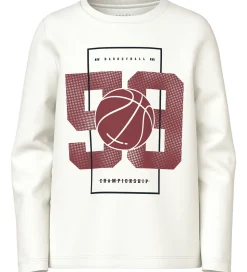 Name It Bluser - 2-pak - NkmVux - Island Fossil/Cloud Dancer 98