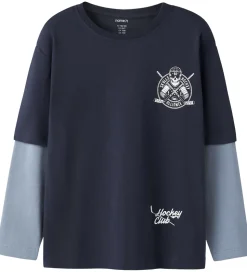 Name It Bluser - 2-Pak - NkmVarto - Navy Blazer/Bistro Green Sku