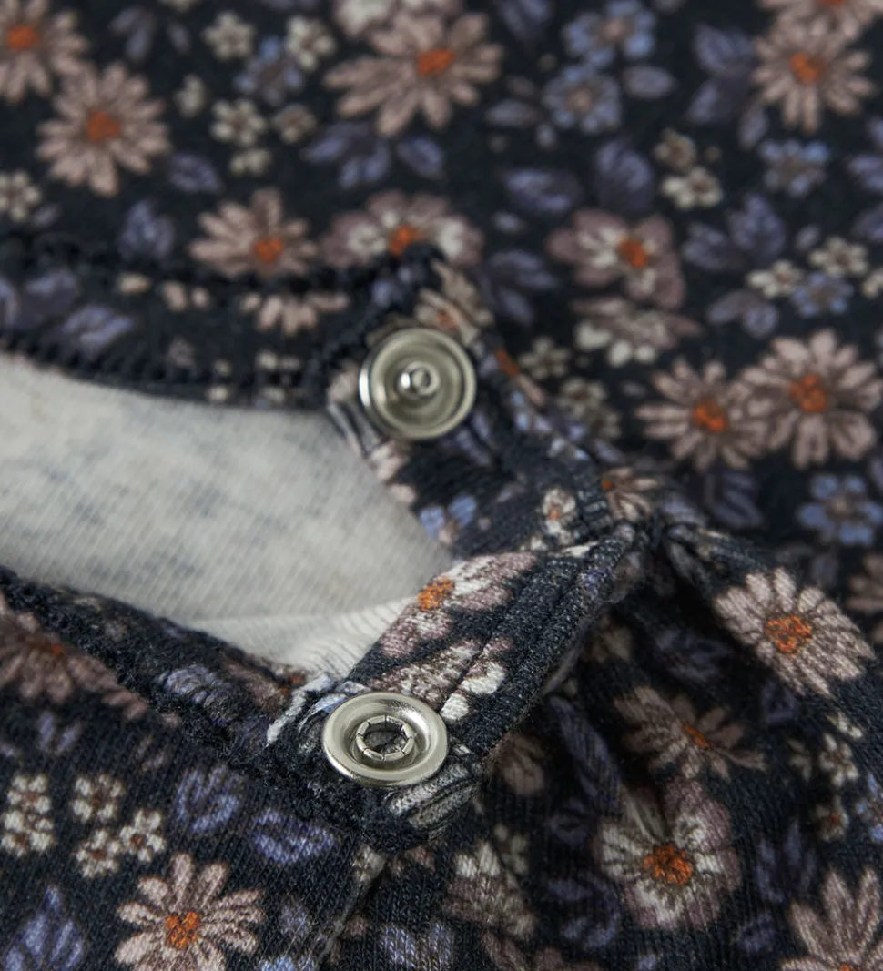 Name It Body l/æ - NbfOalia - Navy Blazer m. Blomster