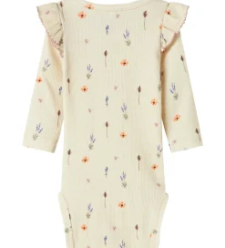 Name It Body l/æ - NbfOhio - Peyote Melange m. Blomster