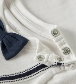 Name It Body l/æ - NbmRufus - Bright White m. Print