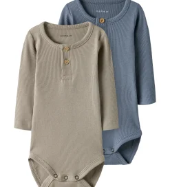 Name It Body l/æ - 2-pak - Rib - Noos - NbmKab - Troposphere/PUR