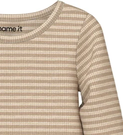 Name It Body l/æ - Rib - Viskose - NbfSister - Cloud Dancer