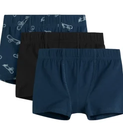 Name it Boxershorts - Noos - NmmTights - 3-pak - Titan/Sort